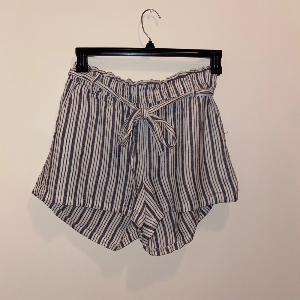 Linen Paperbag shorts